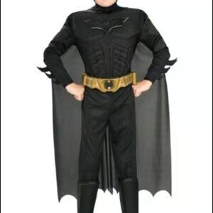 Batman Begins Dark Knight Muscle Chest Costume Rubies Official Small 4-6
